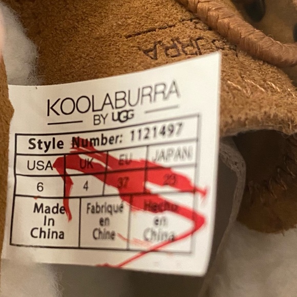Koolaburra by UGG Advay Boots Chestnut 6 - Picture 7 of 7